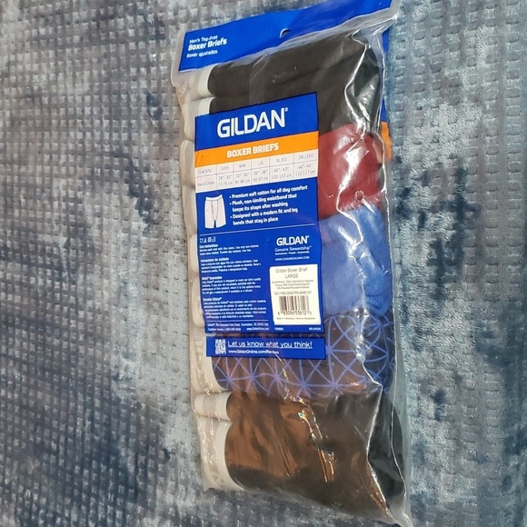 Gildan Classic Length Tag free Boxer Briefs - Picture 3 of 3